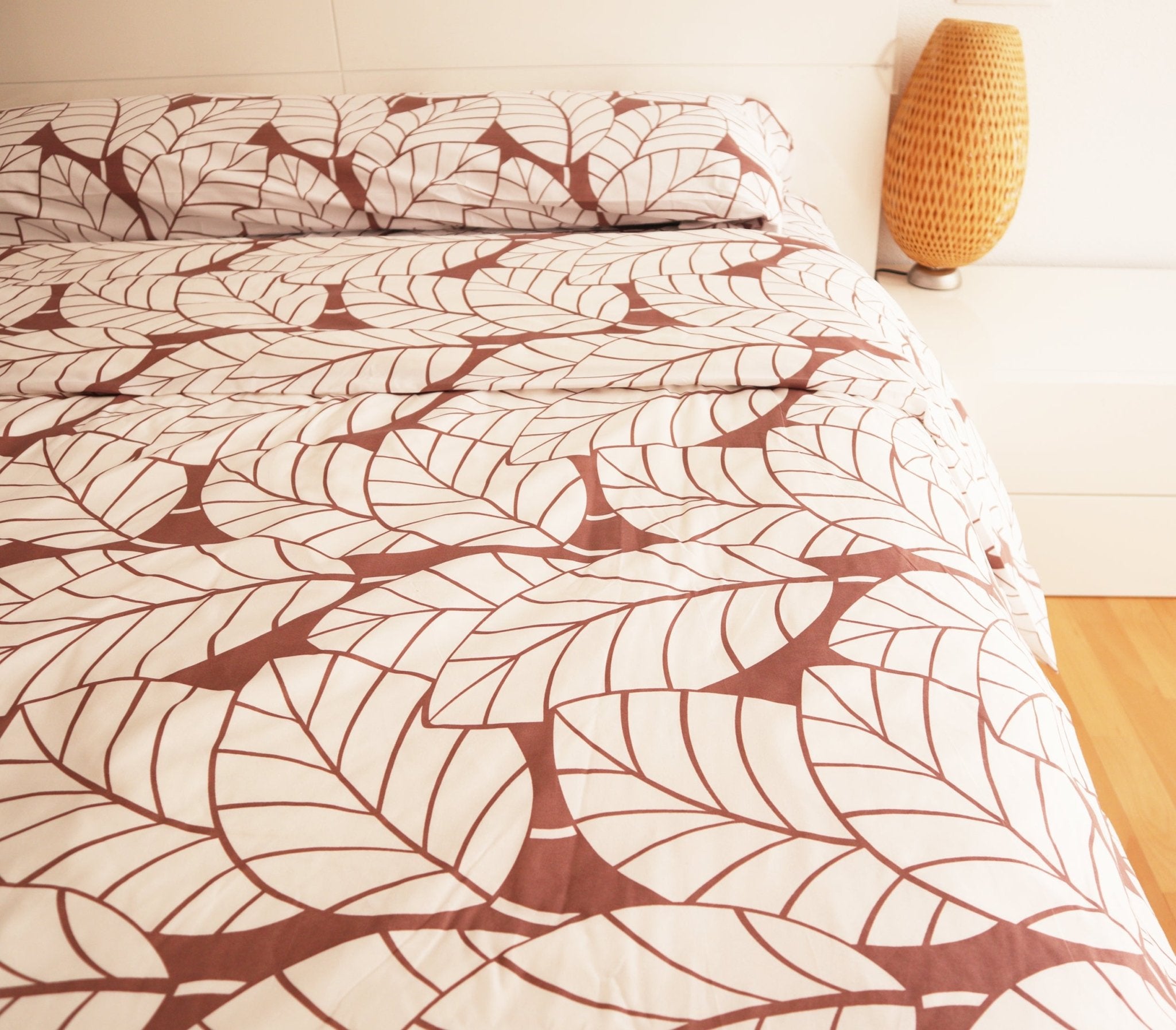Imagen de Ropa de cama Juego de Funda Nórdica (Hojas) en color 90 de Meishida